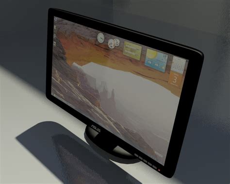 Asus Computer Monitor 3d Max