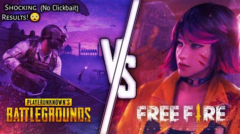 Both free fire and pubg mobile offer their players with multiple choices of vehicles. PUBG Vs Free Fire || latest comparison || Vins Gaming ...