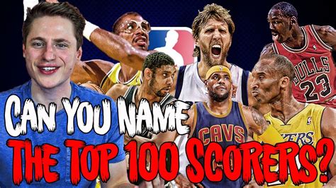 At the same time, basketball players are unavoidably subject to their surroundings. Can YOU Name The Top 100 Scorers in NBA History? - YouTube