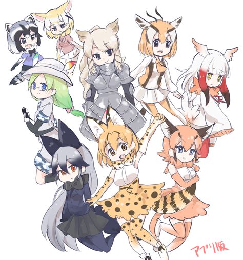 Serval Common Raccoon Fennec Japanese Crested Ibis Silver Fox And