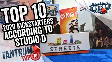 Top 10 Kickstarter 2020 Board Games Youtube