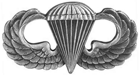 Fileus Army Airborne Basic Parachutist Badge Parachutist Army