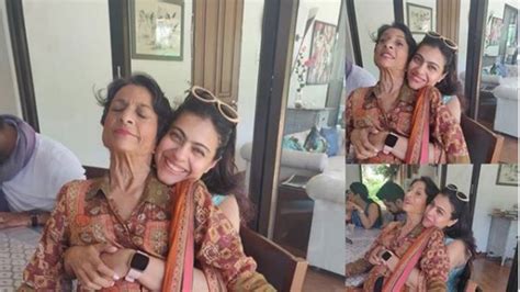 Kajol Shares Sweet Photo With Mom Tanuja On Daughters Day See Pic
