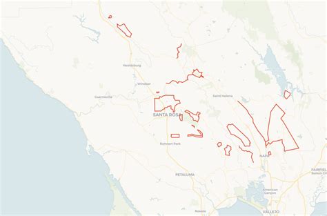 Map North Bay Fire Evacuation Zones The California Report Kqed News