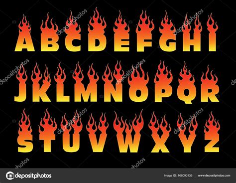 Alfabeto De Fuego Letras De Fuego Alfabeto Fuego Images