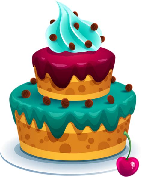 G Teau Dessin Couleur Cake Png