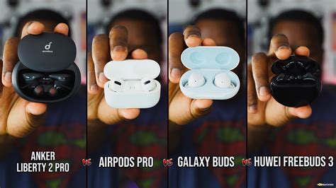 They're way more expensive than the. Galaxy buds vs Airpods Pro vs Huawei Freebuds 3 vs ...