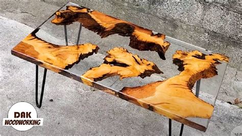 Epoxy Resin Table Art Wood Projects Dak Woodworking Youtube