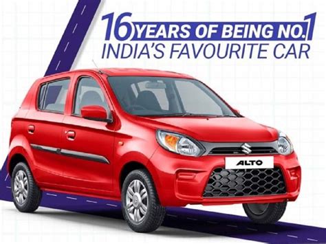 Maruti Alto Is The Best Selling Compact Car Of India For 16 Consecutive