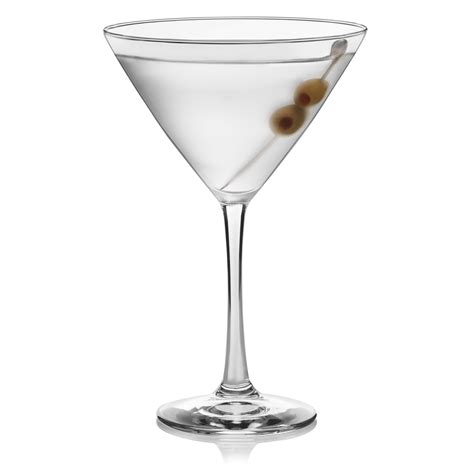 Libbey Clear Midtown Martini Glasses 4 Ct Box
