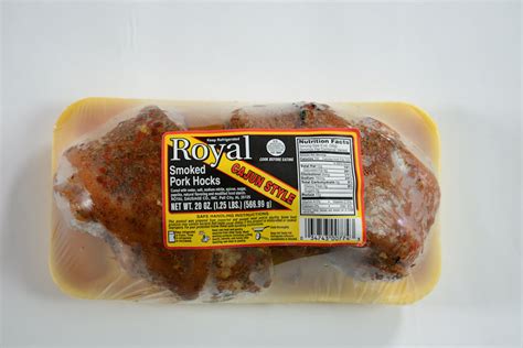 Royal Smoked Pork Hocks Cajun Style Royal Quality Meats