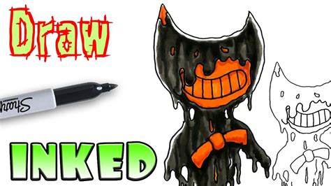 how to draw bendy inked youtube