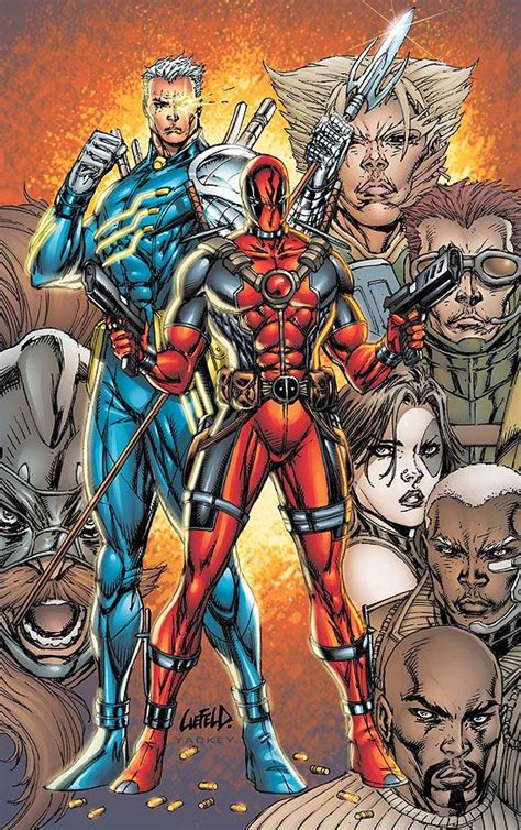 Cable And Deadpool By Rob Liefeld Rob Liefeld Marvel Comic Books Marvel