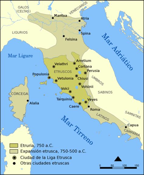 Etruscos Etnia De Italia Ecured