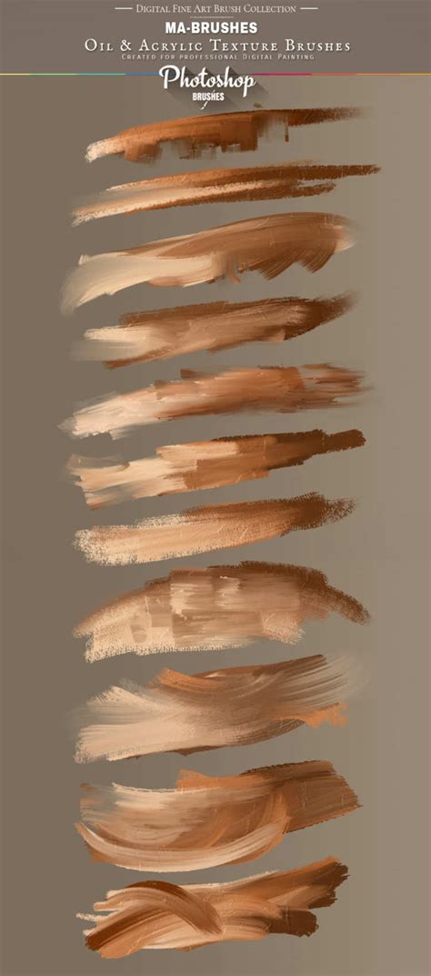 Photoshop Brushes For Painting Oil Painting Brushes For Digital Art