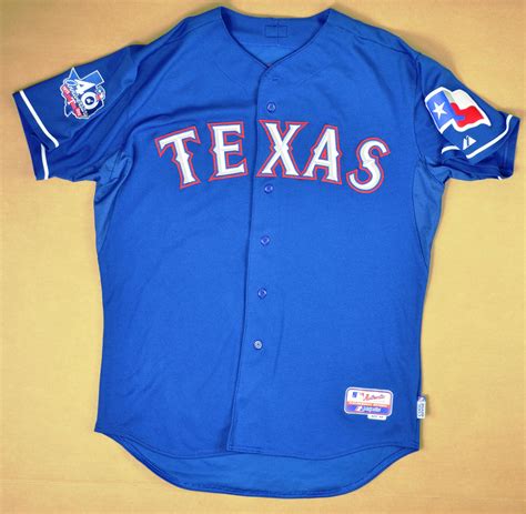 Lot Detail 2012 Ian Kinsler Game Used Texas Rangers Jersey 42512