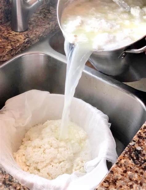 Homemade Ricotta Cheese Lets Cook Some Food