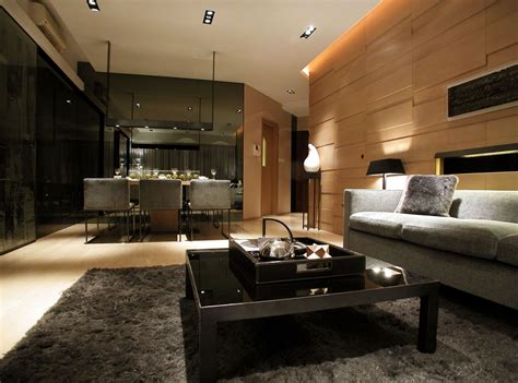 Natural wood flooring lends warmth to this modern living room. Excellent Luxurious Living Room Designs - Decoholic