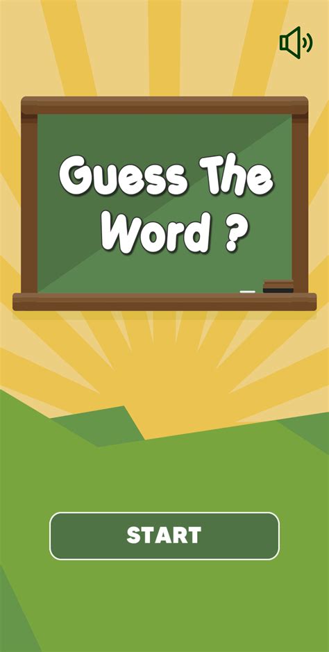 Guess The Word Word Game