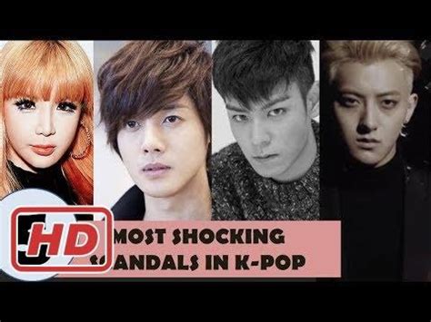 Most Shocking Scandals In K Pop Korean News Must Watch YouTube