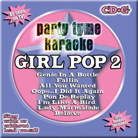 party tyme karaoke girl pop 2