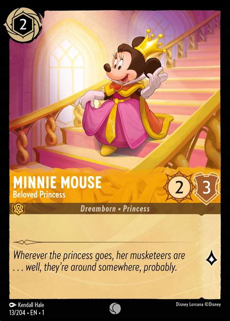 Minnie Mouse Beloved Princess 13204 Disney Lorcana Card Details