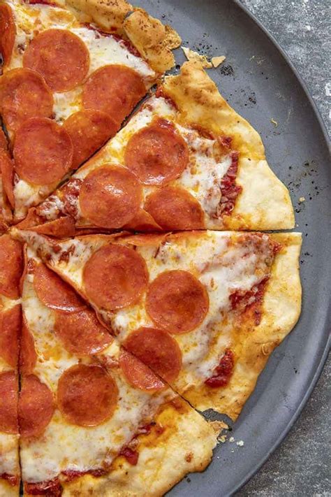 Easy Thin Crust Pizza Recipe Cart