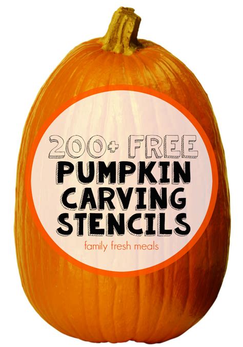 Free Printable Easy Pumpkin Carving Stencils