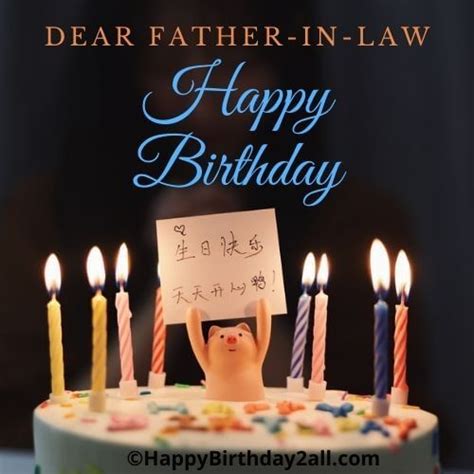 Thank you for blessing your son and i. Birthday Quotes for father in law in 2020 | Happy birthday ...