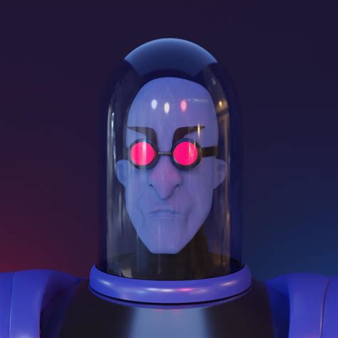 Mr Freeze From The Batman Animated Series Blendercycles R3dmodeling