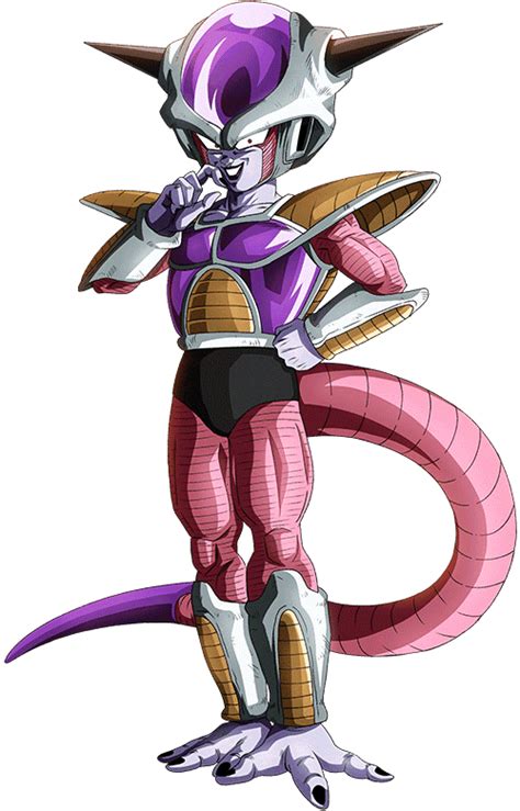 This transformation is achieved by frieza through vigorous training methods due to his obsessive need for revenge against goku, as frieza is a natural prodigy in terms of power, he never trained prior. Frieza First Form render 20 by maxiuchiha22 on DeviantArt ...