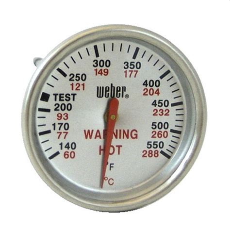 Weber 62538 Replacement Thermometer For Weber Grills With A Thermometer