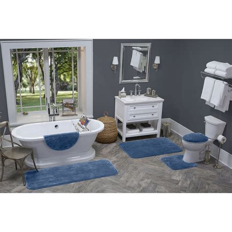 The valentino vanity collection by design element combines modern elegance and. Bathroom Rugs Set Maples Rugs 3 Piece Non Slip Bath Rug ...