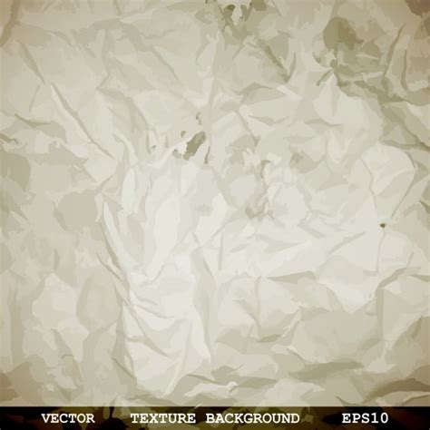 Vector Texture Of Crumpled Paper Brown Square Stock Vector Image By