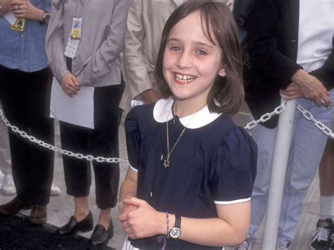 And anna, danny, joel, jon. Matilda star Mara Wilson discusses why so many child ...