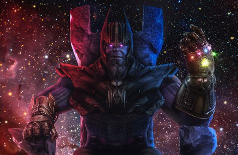 Cool Thanos Wallpapers Wallpaper Cave