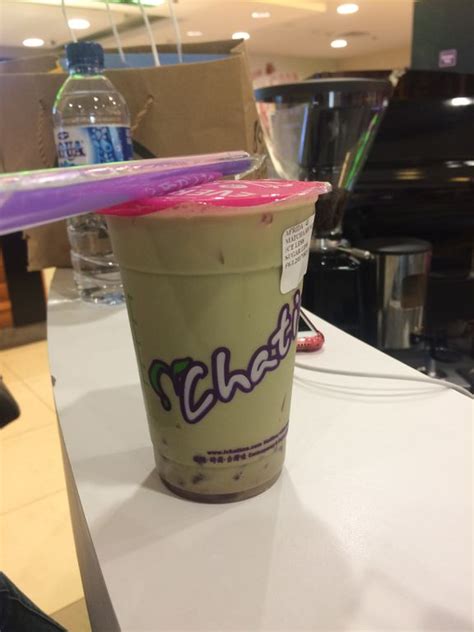 Steamed egg pudding is a great homemade dessert. hazelnut milktea + egg pudding - Review Felisia Luissela Nday di restoran Chatime, Senayan