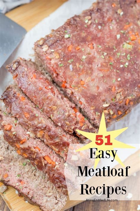 51 Easy Meatloaf Recipes