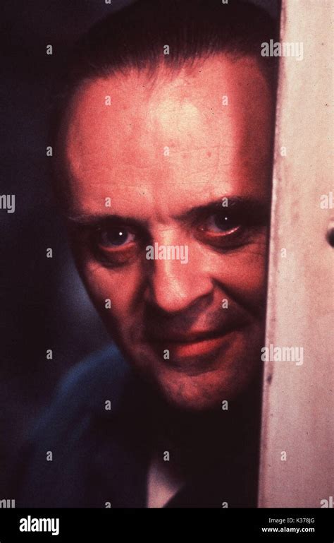 THE SILENCE OF THE LAMBS ANTHONY HOPKINS AS HANNIBAL LECTER Stock Photo