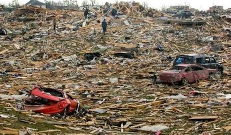 The Devastation In Peoria Ill Area Many Towns In Illinois Were Hit