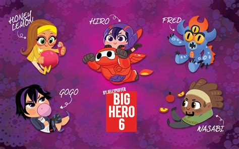 Big Hero 6 6 Grandes Héroes Fan Art 38640738 Fanpop