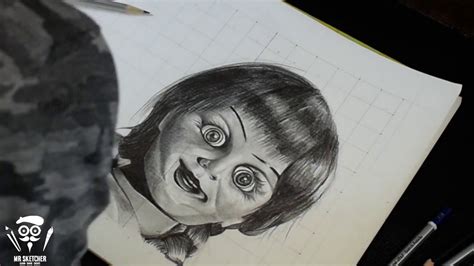 Drawing Annabelle Doll Time Lapse YouTube