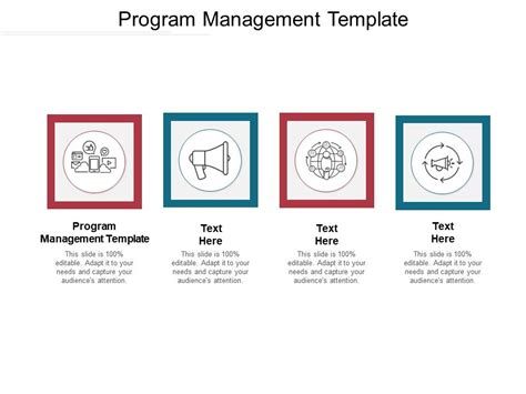 Program Management Template Ppt Powerpoint Presentation Slides