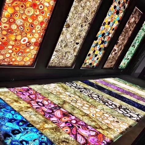 Backlit Semiprecious Stone Tilesemi Precious Stone Tiletranslucent