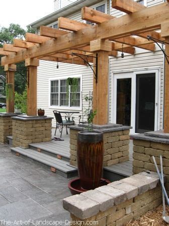 Among the available materials in the market, gravel is one of the most desired ground cover for patios. like the pergola with stone | Patio, Patio pictures, Paver ...
