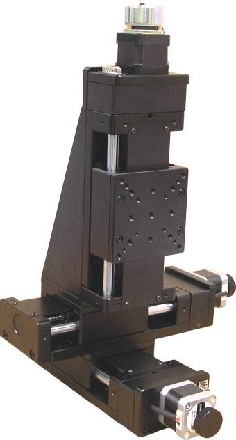 Motorized Three Axis Linear Xyz Positioning Stages