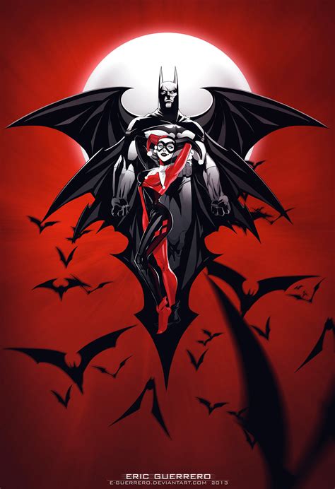 Harley Quinn And Batman Poster — Geektyrant