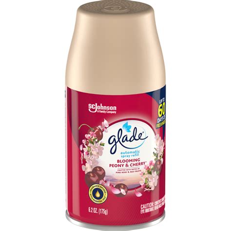 Glade Automatic Spray Refill Air Freshener Blooming Peony And Cherry 6