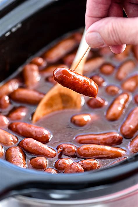 Bbq Little Smokies Crockpot Recipe Bryont Blog