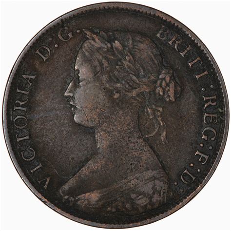 Halfpenny 1872 Coin From United Kingdom Online Coin Club
